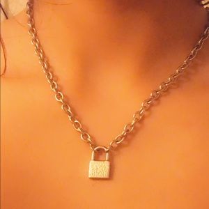 Brandy Chain Lock necklace